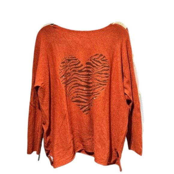 337. Boutique‎ Made in Italy Top M/L - Picture 1 of 4